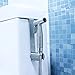 Stainless Steel Hand Held Bidet Sprayer Set with T-Adapter Valve Hose and Bracket Holder Toilet Attachment, Brushed Nickel