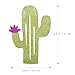 Tinksky Summer Theme Wedding Parties Decorations Single Sided Cactus Banner Pennant Tropical Party Birthday Party Festival Luau Hawaii Cactus Decor Decorations