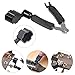 TIMESETL Guitar Repairing Maintenance Tool Kit Includes Fret Rocker Leveling Tool String Organizer String Action Ruler Gauge Measuring Tool Hex Wrench Set Files for Guitar Ukulele Bass Mandolin Banjo