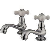 Kingston KS1101PX Basin Tap Faucet, Polished Chrome