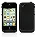 Napama Iphone 4 4s Case Waterproof Dirtproof SnowProof Protection Cover (Black)