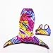 Papabasi 3set Little Mermaid Tail Costume Outfit Doll Clothes for 18