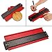 AlexBasic Contour Gauge Duplicator 10 Inch Profile Gauge Shape Duplicator Copying Tool Pots Making Tool for Perfect Fit and Easy Cutting