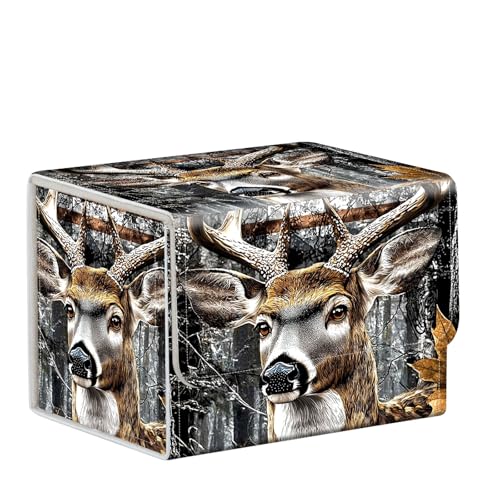 Camouflage Deer American Flag