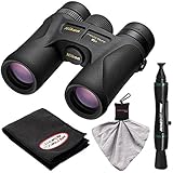 Nikon Prostaff 7S 8x42 ATB Waterproof/Fogproof Binoculars with Case + Cleaning + Accessory Kit