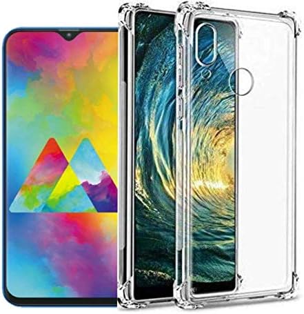 X wox™Back Case Cover for Samsung Galaxy M20 Transparent Corner Protection Bumper Cover