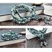Cat Eye Jewels 108 Buddhist Prayer Beads Meditation Mala Beads Bracelet Necklace Ocean Green Blue