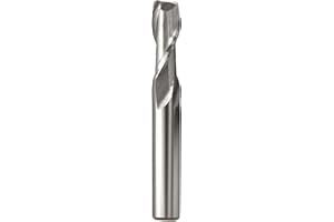 WKSTOOL 20mm 2Flutes HSS M2 Square Nose End Mill Flat Cutter CNC Slotting Cutting Profiling Router Bit for Steels Aluminum Co