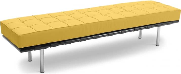 Banco Barcelona (3 asientos) Ludwig Mies van der Rohe style - Cuero de