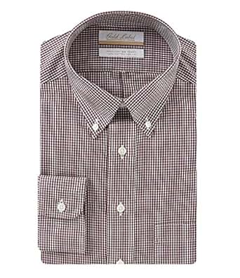 gold label roundtree & yorke fitted point collar dress shirt Ryan Seacrest Distinction Mens Blue Long Sleeve Slim Fit Shirt 16.5 34 –  Picky Thrifter main image 0