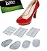 Bundle Monster 14pc Womens High Heel Shoe Cushioned Silicone Insole Inserts