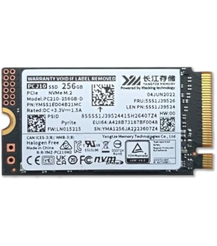 Amazon.com: GALIMU MZ-ALQ256B 256GB M.2 2242 Nvme Pcie GEN3 X4 SSD