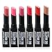 6PC City Color Matte Lipstick Bold Hues With Vitamin E set of 6 color #L0021