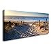 Aeiniwer TANGDIAABBCC yixuanwall Art-Canvas Prints,Footprints Beach Wall Art Oil Paintings Printed Pictures Stretched for Home Decoration hs0017f2
