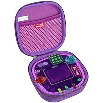 Hermitshell Hard EVA Travel Case for Leapfrog Rockit Twist Handheld Learning Game System (Purple)