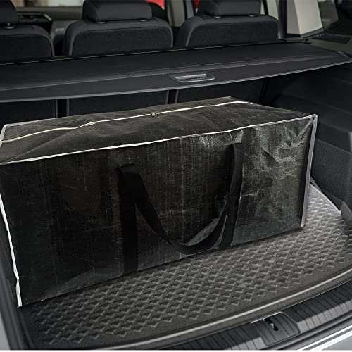 ORACHA Large Storage Bags-119L 26gallons, Heavy Duty Moving Bags w/ Backpack Straps, Handle-Max Load: 65lbs, Waterproof Storage Bag for Traveling, Under Bed and Christmas Decorations Storage, 1 Pack