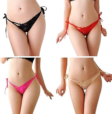 Amazon Y T 4枚セット セクシー ひもパン Tバック 紐パン ランジェリー 下着 レディース レース ショーツ パンティ パンツ 透け 見せパン かわいい コスブレ Yyx95 1 ショルダーバッグ