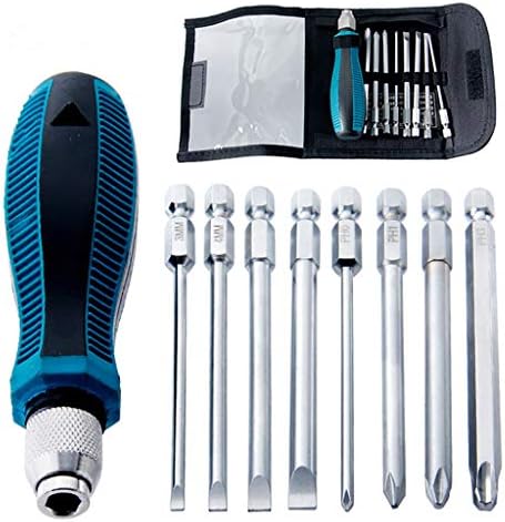 Winner666 2019 New Screwdriver Set 9pcs Multi-Function Screwdrivers Repair Tool Phillips/Slotted