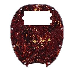 FLEOR Bass Pickguard 9 Hole Pick Guard Scratch