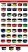 MagicBiu 3D Pen with PLA Filament Refills 3D Drawing Printing Printer Pens Bonus 6 Colors 60 Feet PLA Stencil for Kids and Adults Arts Crafts Model DIY, Compatible with PLA Non-Clogging
