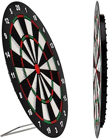 Dart board with darts and tip, priced at $25.88.