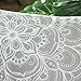 CaliTime Pack of 2 Cozy Fleece Throw Pillow Cases Covers for Couch Bed Sofa Vintage Dahlia Floral Both Sides 18 X 18 Inches Neutral Gray