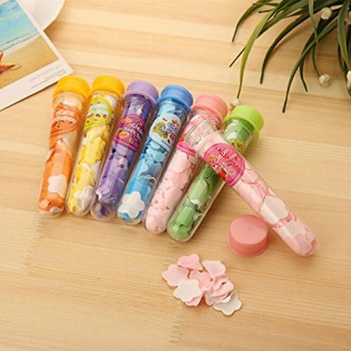 THE GURU SHOP Tube Petal Scented Portable Powder Soap Bath for Travel Set of 12 Pcs Tube Petal Scented Portable Powder Soap Bath for Travel Set of (12 Pcs)
