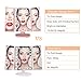 BESTOPE Makeup Vanity Mirror with 21 Led Lights,3x/2x Magnification Led Makeup Mirror with Touch Screen,Dual Power Supply, 180° Adjustable Rotation,Countertop Cosmetic Mirror, Rose Gold