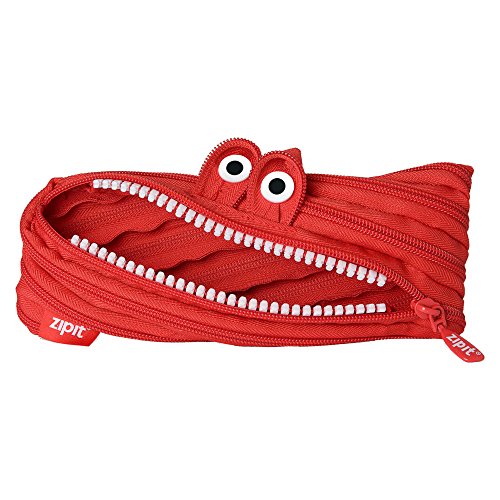 United Color Systems ZP-ZTm-R/RD Zipit Monster Pen Case Fire Red