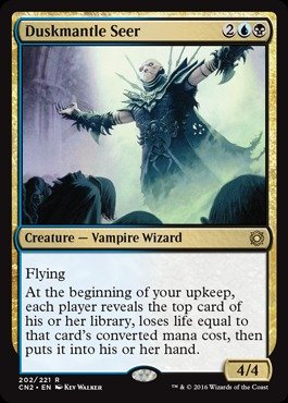 Magic: the Gathering - Duskmantle Seer (202/221) - Conspiracy 2: Take the Crown