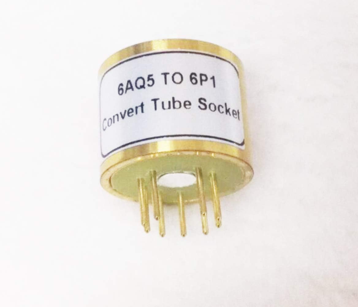 Amazon Com 1pc 6aq5 To 6p1 7pin To 9pin Vacuum Tube Adapter Socket Converter Musical Instruments