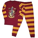 Harry Potter Big Kids Gryffindor House Crest' Costume Pajama Set, Multi, 12
