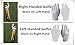 FINGER TEN Men's Golf Glove Rain Grip Pair Both Hand or 2 Pack Left Right Hand, Hot Wet Weather No Sweat, Black Gray Green, Fit Size Small Medium Large XL