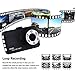 Dash Cam by MIKIZ Car Dvr for Drivers with Full HD 1080P, Night Vision , G-Sensor, WDR, Loop Recording, 170°Wide Angle