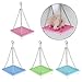 Qisuw Pet Stand-Hamster Toys Swing Hanging Cage Colorful Small Pets Platform Stand Gerbil Funny (Light Green)thumb 3