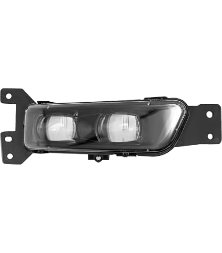 UpParts Front Fog Lamp Assembly With Bulb For 2014-2018 Jeep Cherokee (Sport, Latitude, Trailhawk, Limited)