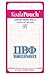 Sorority Shop Pi Beta Phi - Koala Pouch - Logo Design, Adhesive cell phone wallet