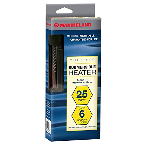 Marineland Visi-Therm Aquarium Heater, 25-Watt