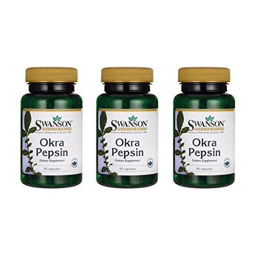 Swanson Okra Pepsin 90 Capsules Buy Online in UAE. Hpc Products in