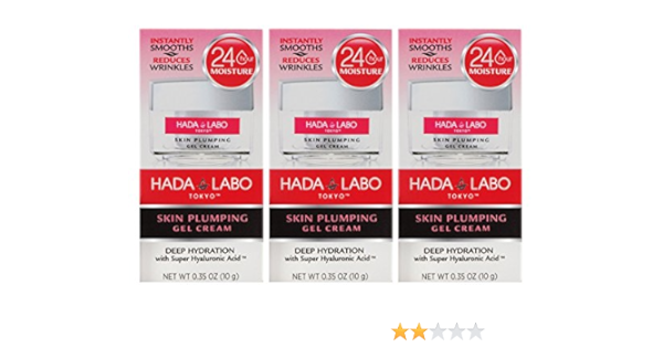 hada labo tokyo skin plumping gel cream with super hyaluronic acid