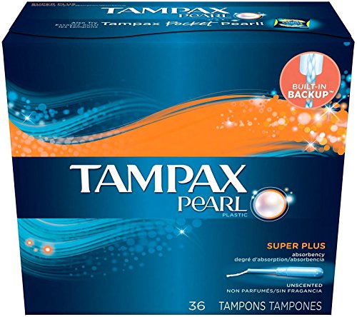 Tampax pearl tampons - super plus - 36 ct