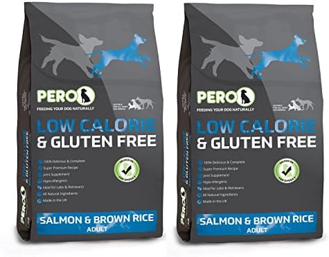2 x 12kg Pero Low Calorie (Labrador Life) Salmon and Brown Rice Adult Dog Food