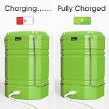 Mesqool Solar Camping Lantern Ultra Bright Collapsible Hand Crank LED view 8