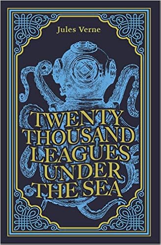 Amazon Com Twenty Thousand Leagues Under The Sea Jules Verne Classic Novel Captain Nemo Ocean Adventure Tale Ribbon Page Marker Perfect For Gifting Jules Verne Paper Mill Press Books