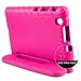 BMOUO Kids Case for LG G Pad X 8.0 - Carry Handle Child Stand Holder EVA Foam Shock Proof Case Cover for LG G Pad X 8.0 Inch V-520/V-521 Tablet (Rose)