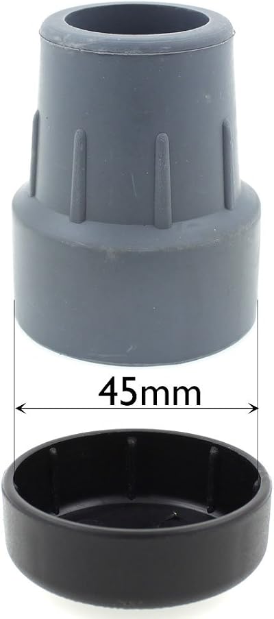 Lifeswonderful Plastic Carpet Glides Skis for Walkers Zimmer Frames 45mm Base
