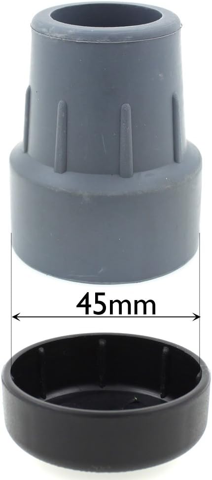 Lifeswonderful Plastic Carpet Glides Skis for Walkers Zimmer Frames 45mm Base