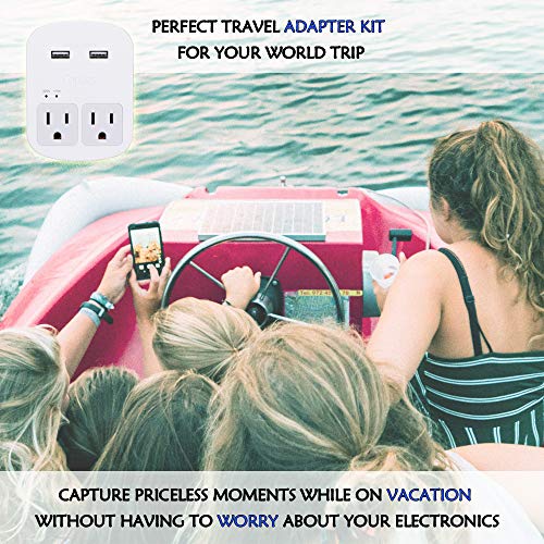 5 Ceptics+World+Travel+Adapter+Kit