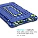 Kindle Fire 8 2017 Case, New Fire HD 8 Case, Zenic Three Layer Heavy Duty Shockproof Full-body Protective Hybrid Case Cover With Kickstand for Kindle Fire 8 2017 / All-New Fire HD 8 (Yellow/Blue)