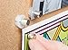 8-Pack of Magnetacks, The Original Magnetic Pushpin Poster and Photo Hangers, Magnetic Thumb Tacks to Hang Pictures and Posters Without Frames or Damage
